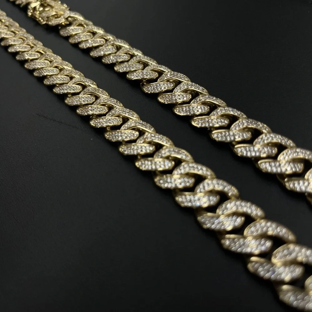 Harlem Bling Iced Out Cuban Link Chain